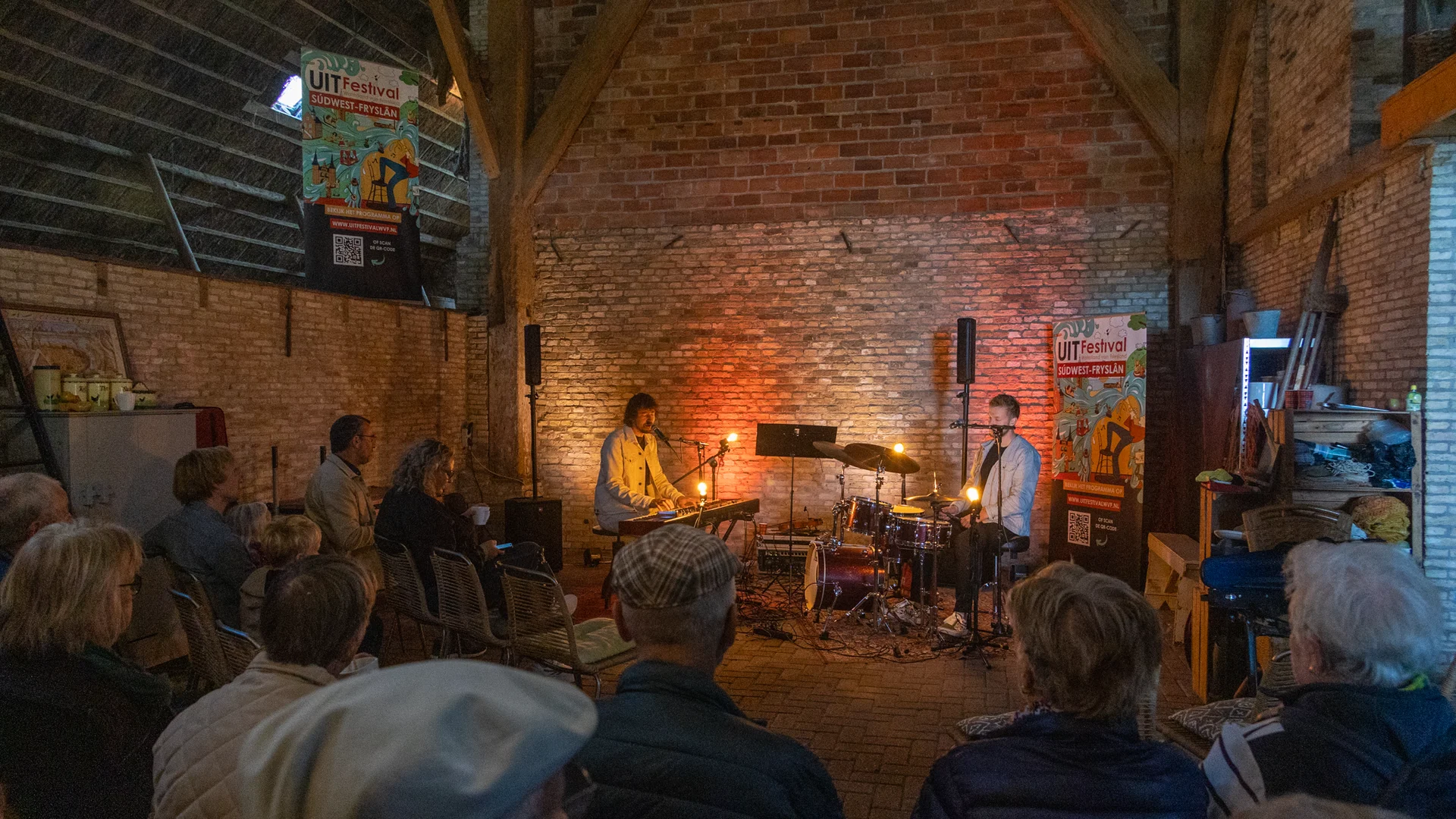 Cultureel seizoen in Súdwest-Fryslân geopend bij eeuwenoude eendenkooi in Allingawier (foto’s)